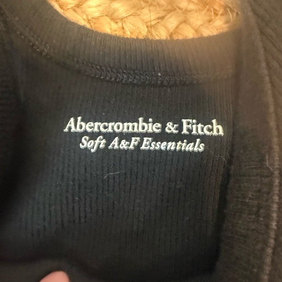 Abercrombie White Bodysuit and Black Crop Top Set - Picture 3 of 3